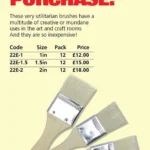 varnish brushes